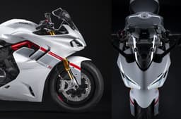 Ducati SuperSport 950 S fairing and head on shot