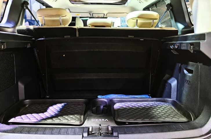 Tata Sierra ROQ Edition Rear Picnic Seats
