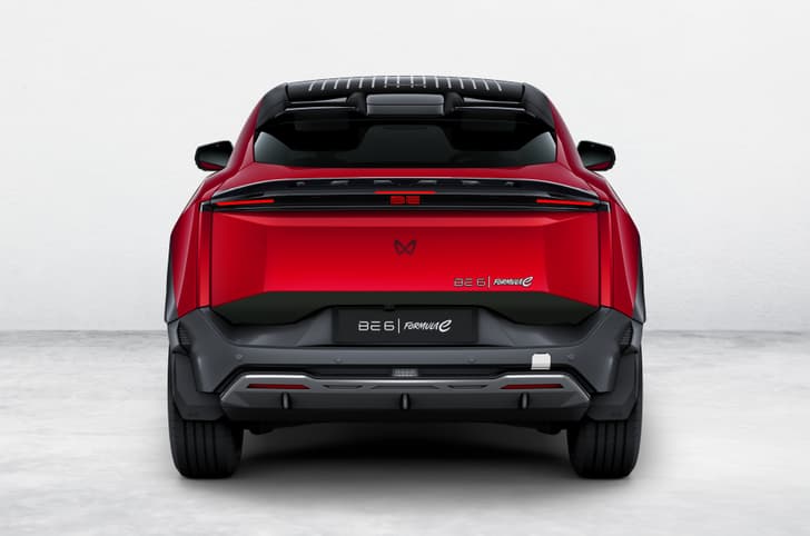 Mahindra BE 6 Formula E rear