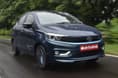 Tata Tigor EV front quarter tracking Tata Tigor EV front quarter tracking
