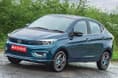 Tata Tigor front quarter static Tata Tigor front quarter static