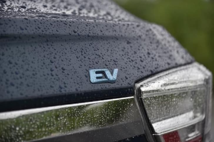 Tata Tigor EV badging on boot lid