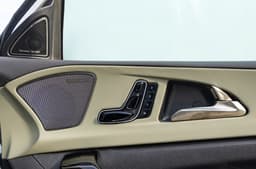 Mahindra XEV 9S seat controls and Harmon Kardon speaker