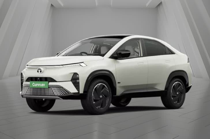Tata Curvv EV Empowered Oxide colour