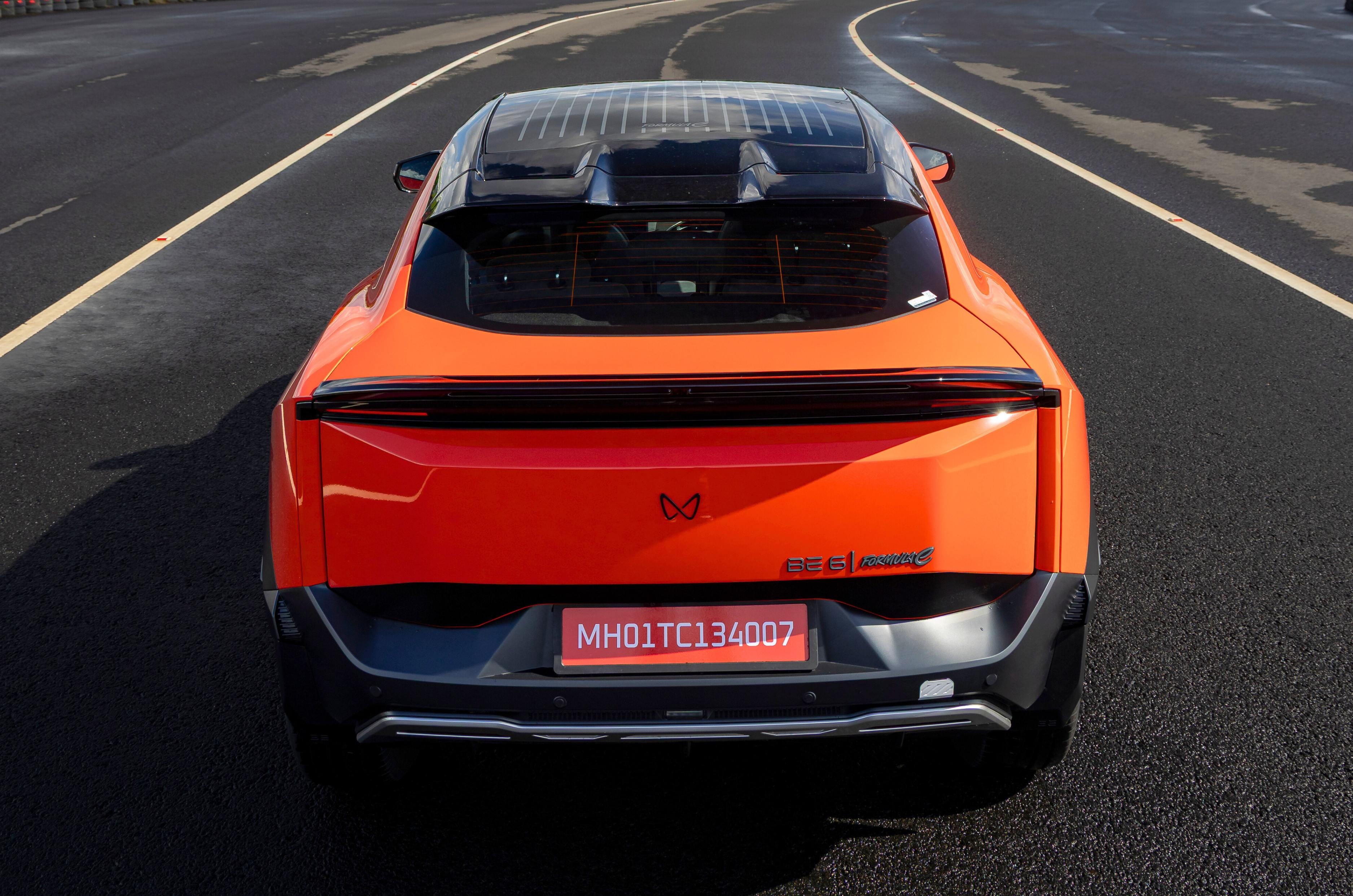 The redesigned rear bumper also gets a faux skid plate finished in silver.