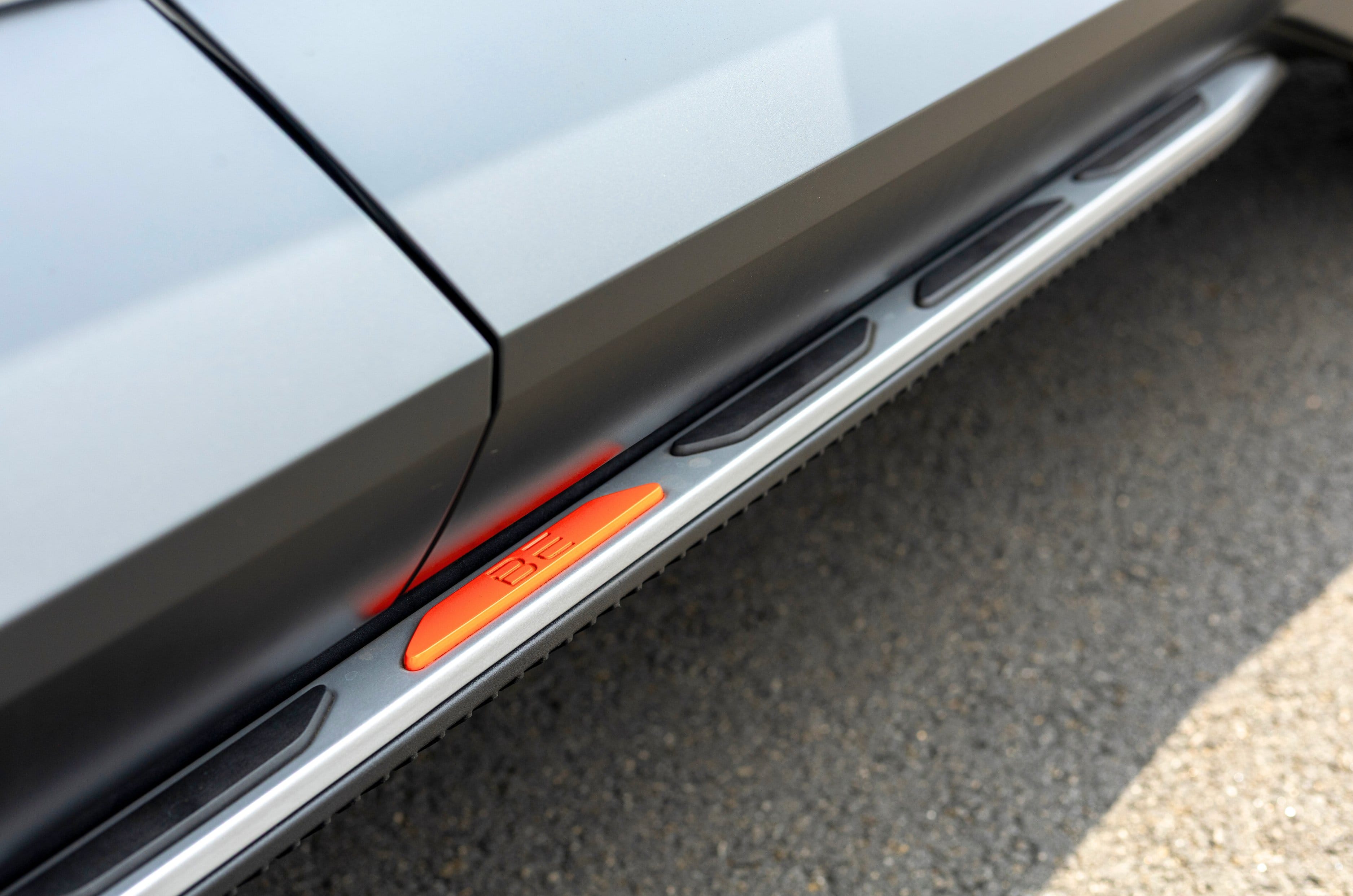 Orange accents are present on the door sill as well.