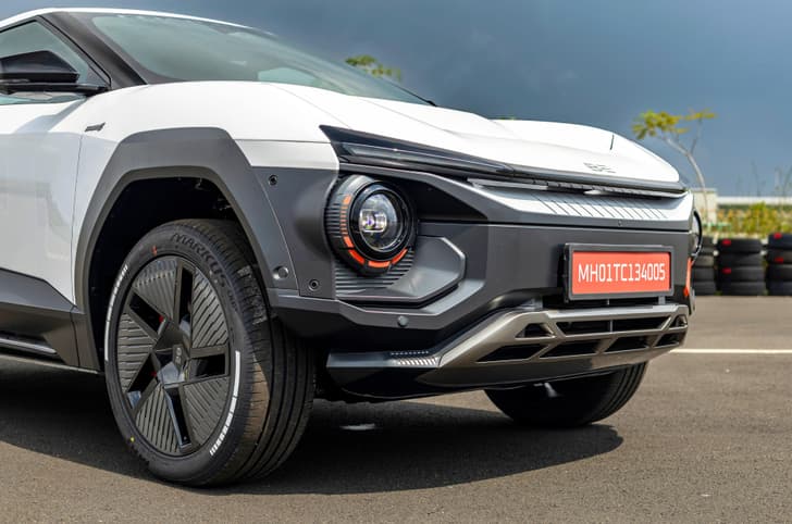 Mahindra BE 6 Formula E edition tyres