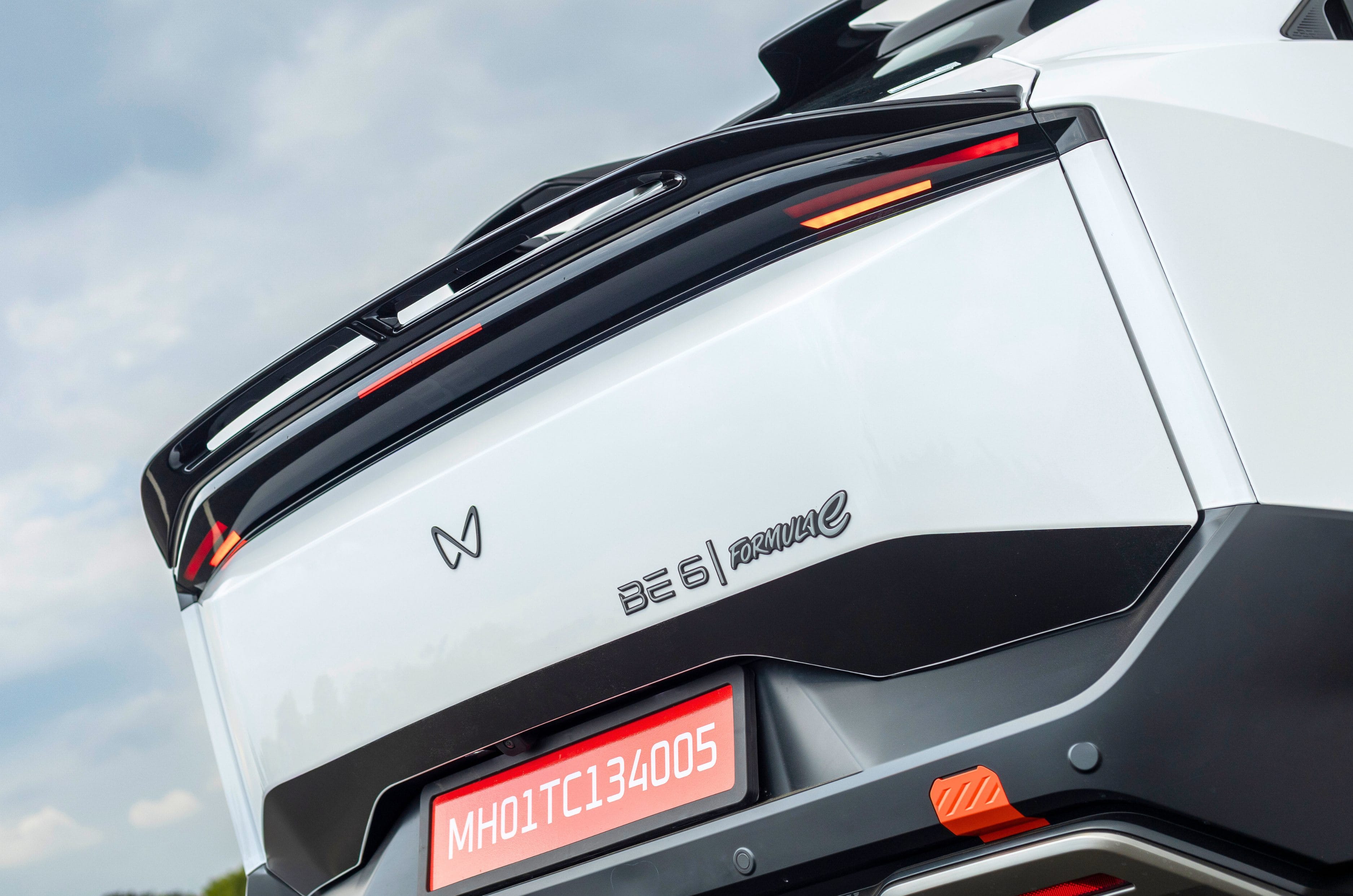 The LED tail-lights do not extend downwards, and the tailgate gets a 'Formula E' badging.