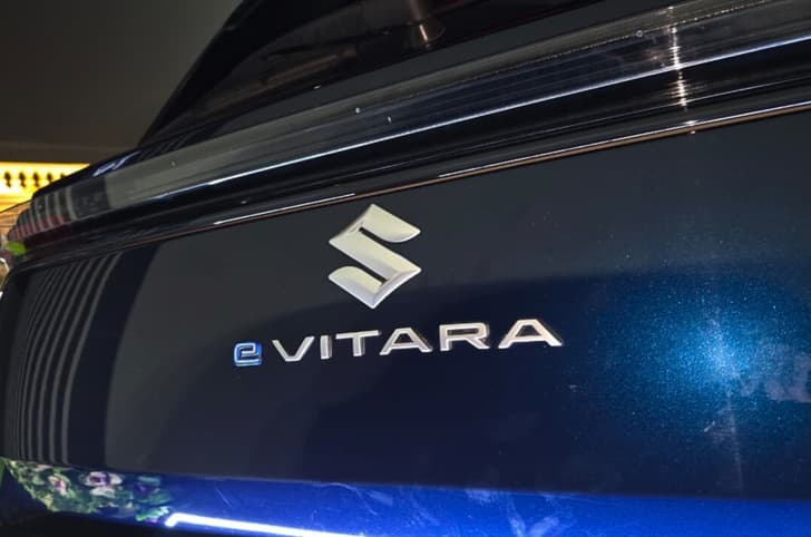 Maruti Suzuki e Vitara badge