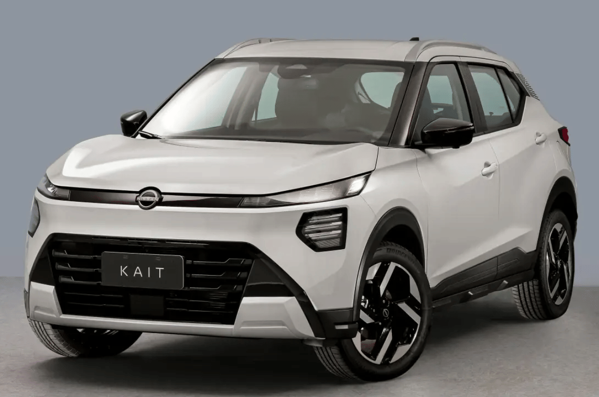 Sharper split headlights and a larger grille give the Kait a new look