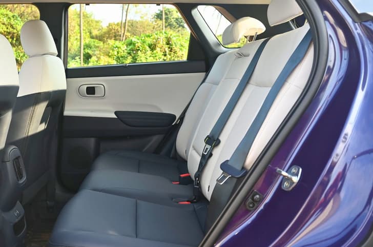 Hyundai Venue second row seats