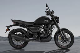 TVS Ronin black colours side profile