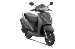 Honda Activa grey colour front right side static in studio