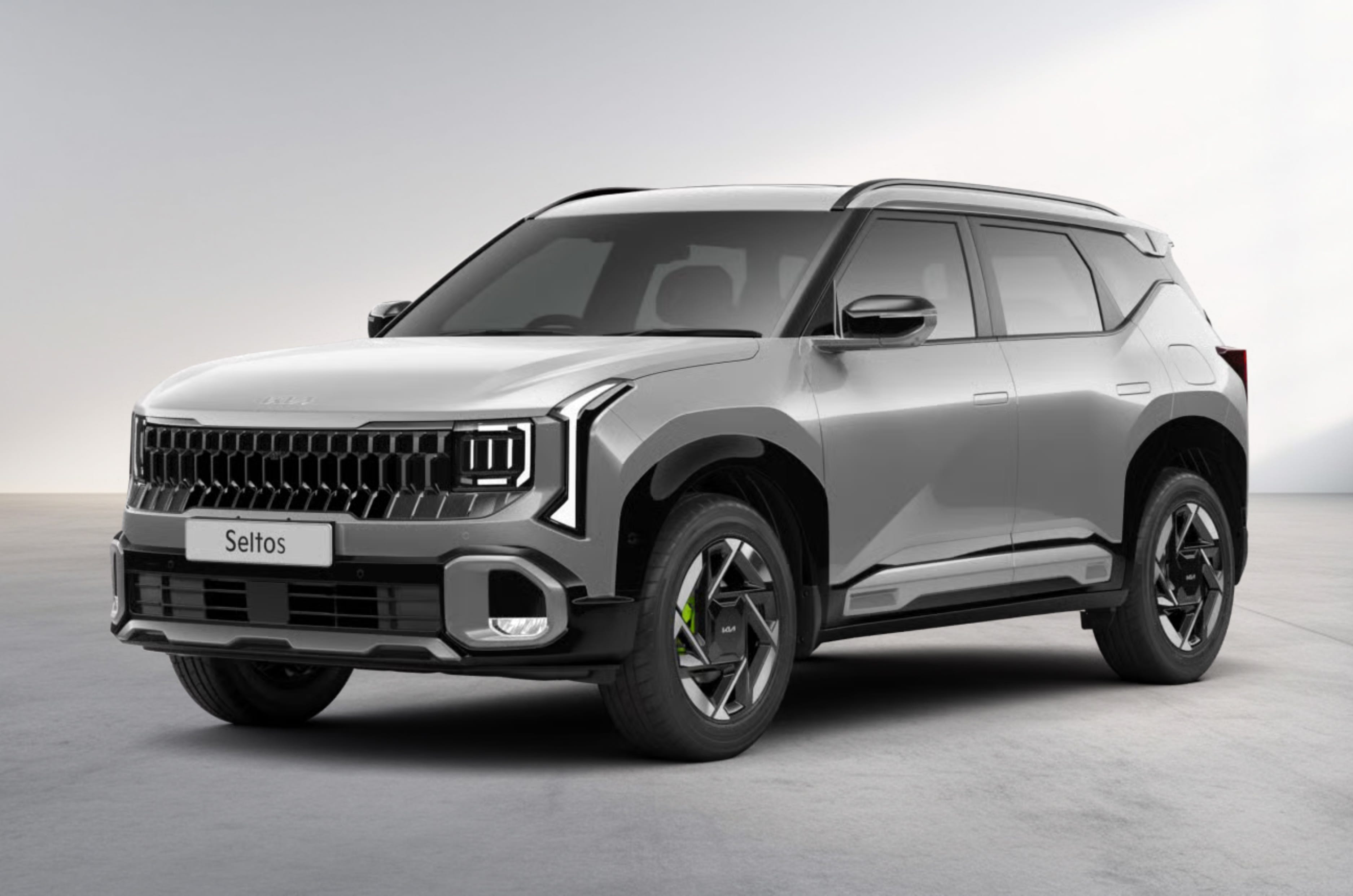 Kia Seltos in Ivory Silver Gloss