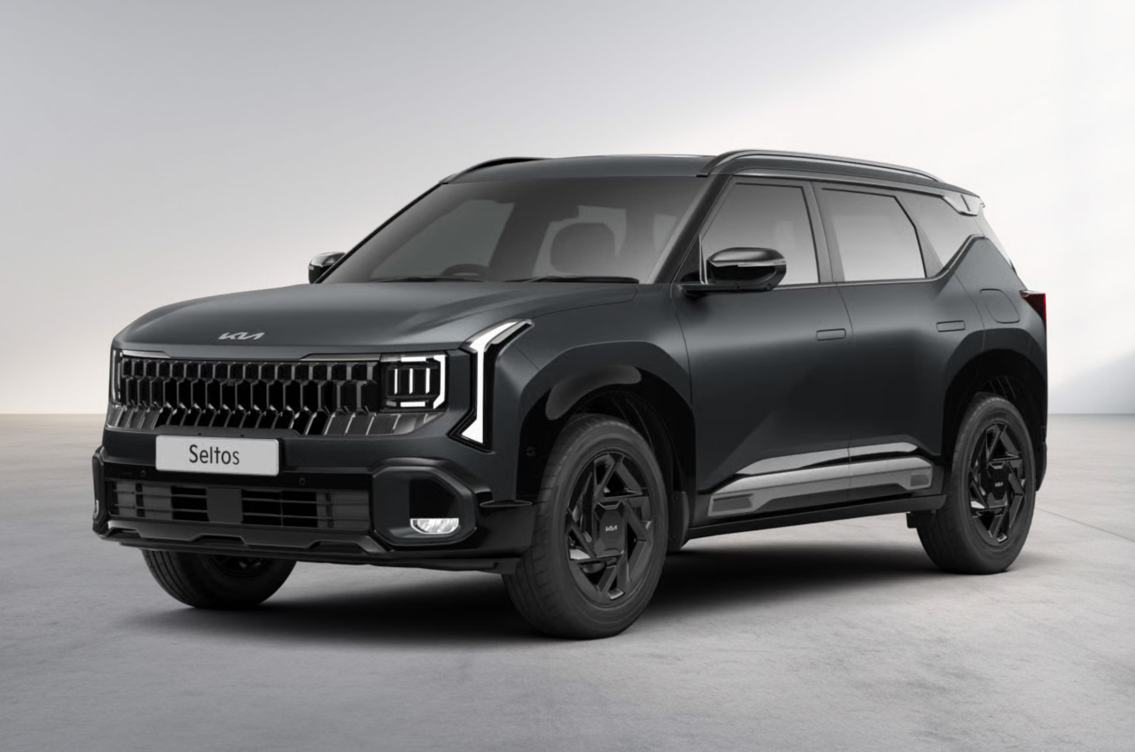 Kia Seltos in Matte Graphite