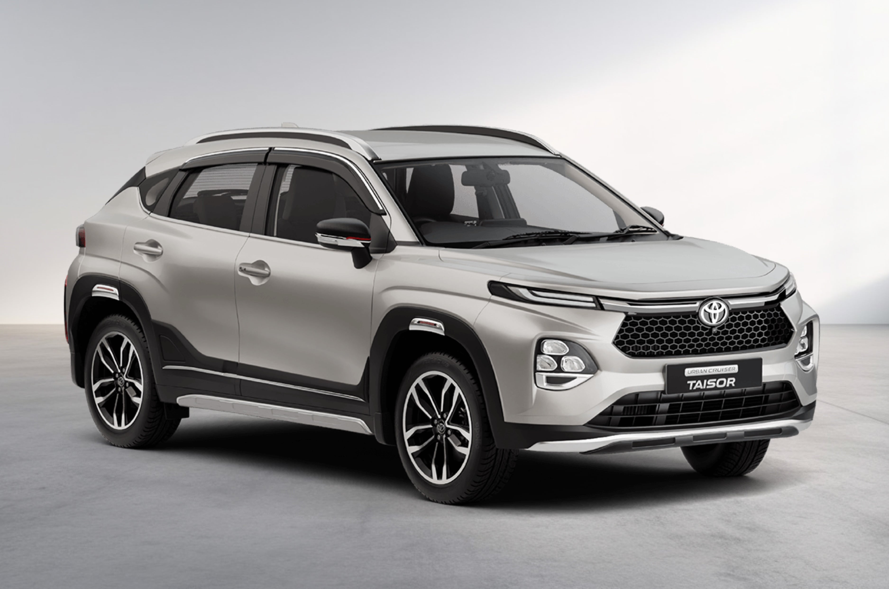 Toyota Taisor cafe white exterior colour
