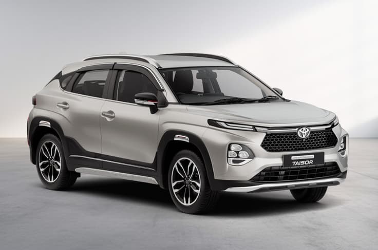 Toyota Taisor cafe white exterior colour Toyota Taisor cafe white exterior colour