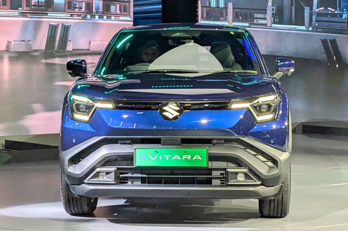 Maruti e Vitara shown at the Auto Expo in India