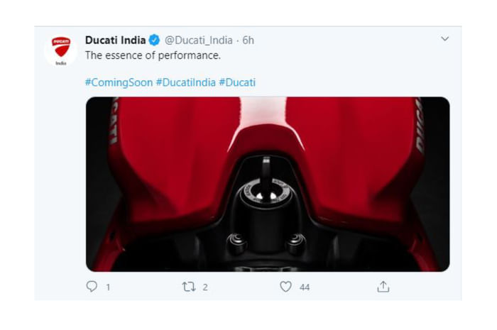 Ducati Panigale V2 India launch around the corner
