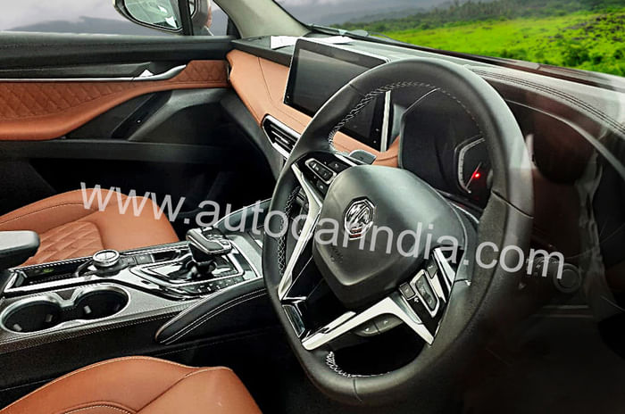 MG Gloster interior revealed in new spy pictures