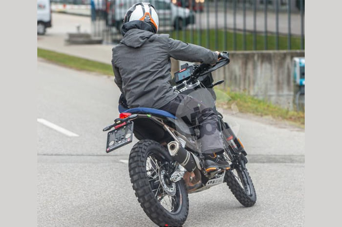 Off-road version of the KTM 390 Adventure spied testing