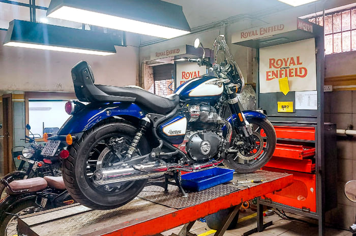 Royal Enfield Super Meteor 650 first service cost revealed