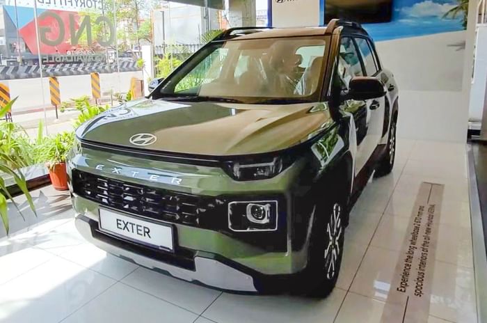 Hyundai Exter showroom
