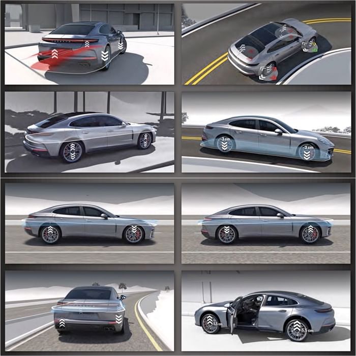 New Porsche Panamera revealed with more potent hybrid V8, active suspension