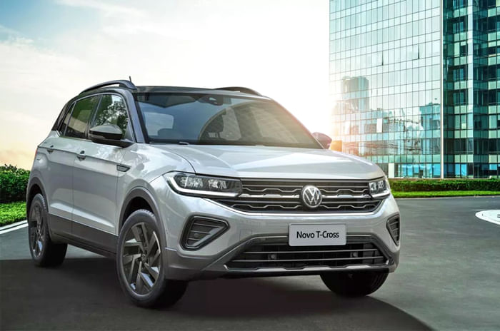 Volkswagen T-Cross facelift for emerging markets revealed