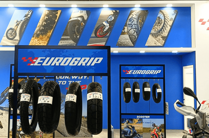 TVS Eurogrip Trailhound tyres unveiled at EICMA 2024