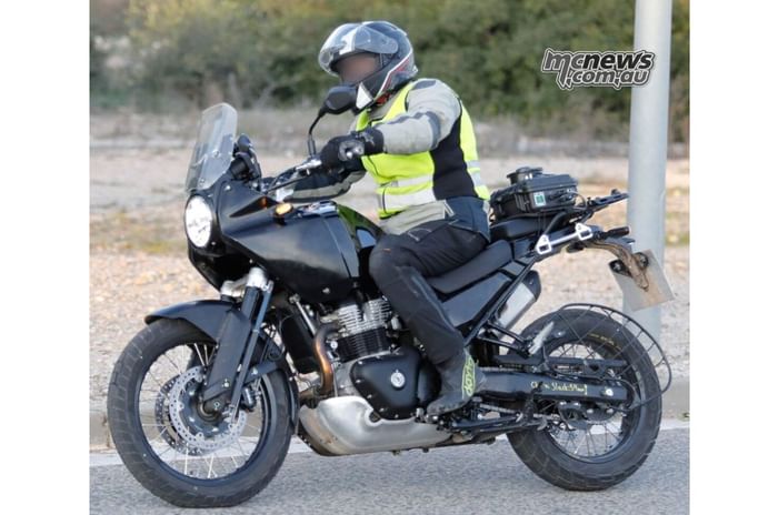 Royal Enfield Himalayan 750 spied testing; launch expected