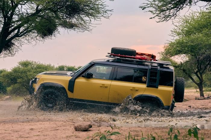 Defender 110 Trophy Edition inspired by Camel Trophy SUVs revealed