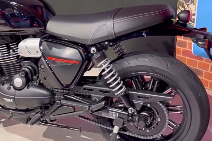 BSA Bantam 350 rear suspension