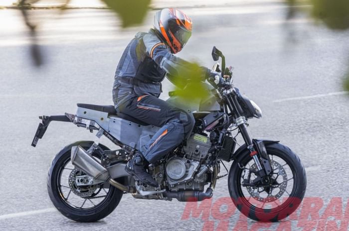 KTM parallel-twin bike