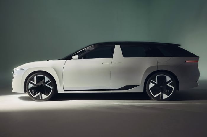 Skoda Vision O concept side profile