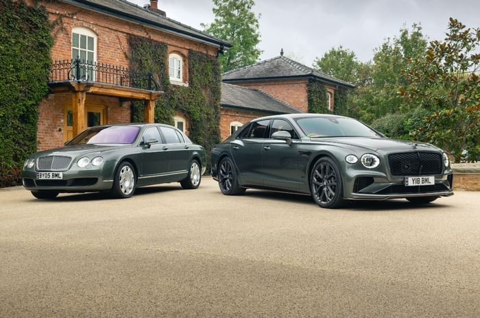 Bentley marks three anniversaries with bespoke Flying Spur tributes