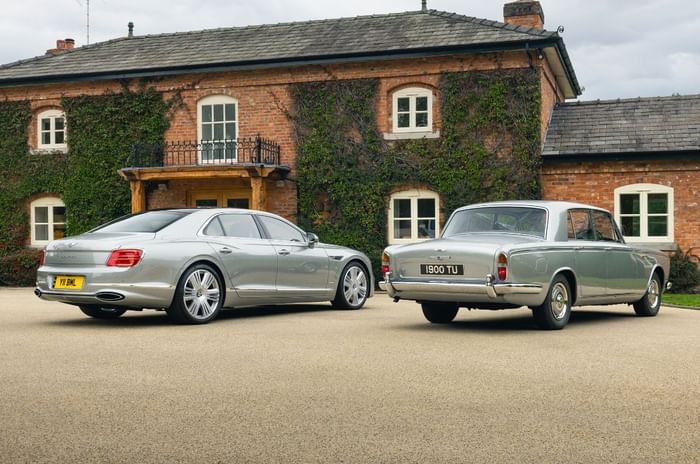 Bentley marks three anniversaries with bespoke Flying Spur tributes