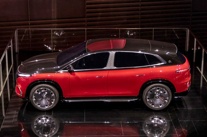 Mercedes Maybach EQS concept previews new flagship electric SUV