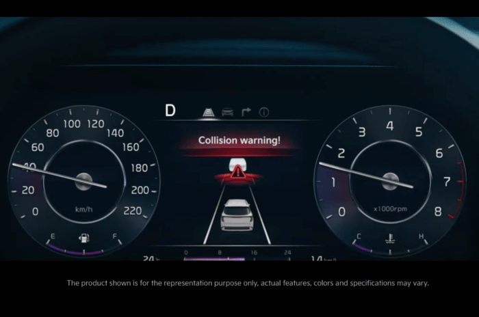 Kia key interior features