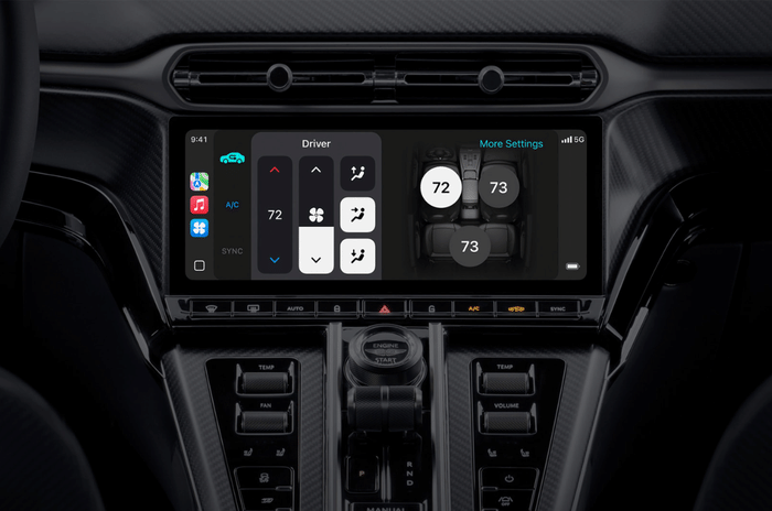 Apple CarPlay Ultra Touchscreen