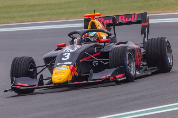 Arvid Lindblad racing at Silverstone Arvid Lindblad racing at Silverstone