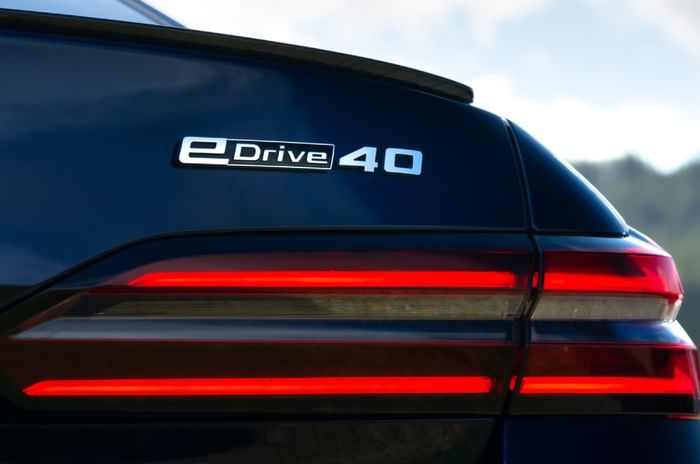 BMW i5 eDrive40 badge UK model
