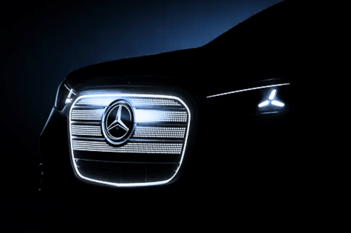Mercedes C Class EV teased ahead of its 2026 reveal