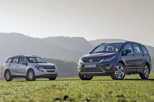 Tata Hexa vs Mahindra XUV500 comparison