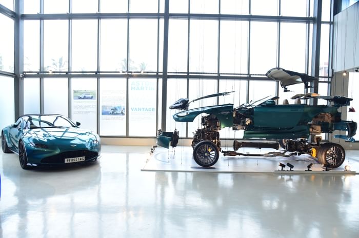 Gee Dee Museum Coimbatore Performance Car Centre Aston Martin Vantage V8 Gee Dee Museum Coimbatore Performance Car Centre Aston Martin Vantage V8
