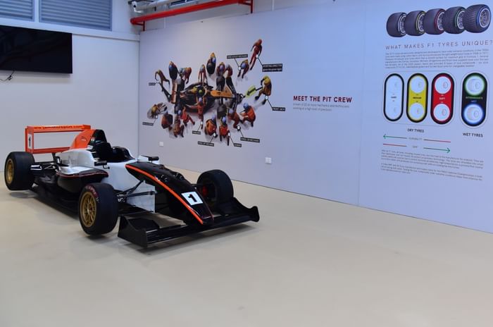 Gee Dee Museum Coimbatore Performance Car Centre with Formula race car Gee Dee Museum Coimbatore Performance Car Centre with Formula race car