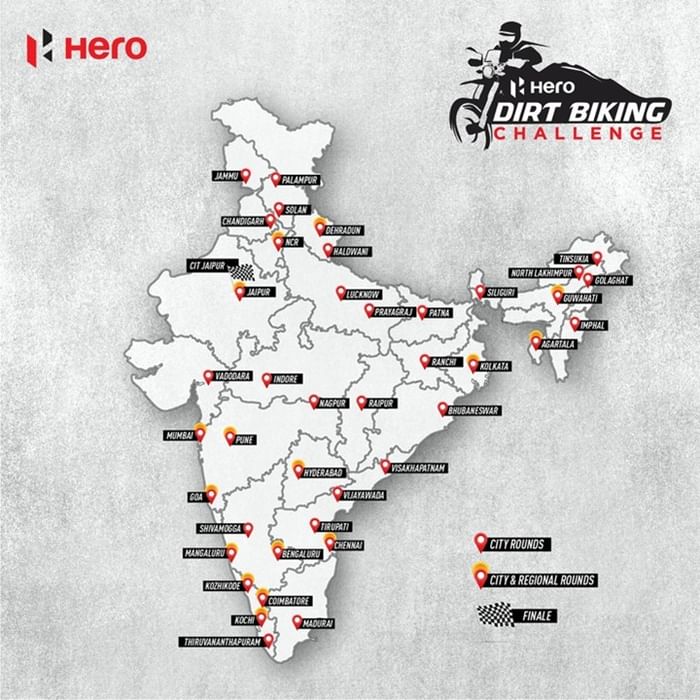 Hero Dirt Biking Challenge to scout budding racers in India