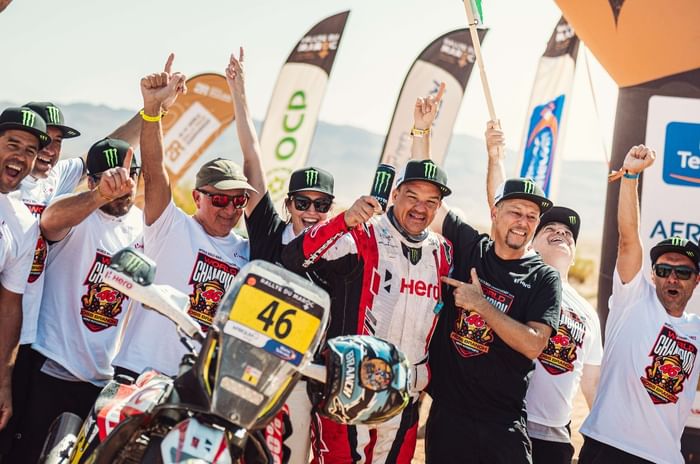 Hero MotoSports’ Ross Branch wins World Rally Raid Championship