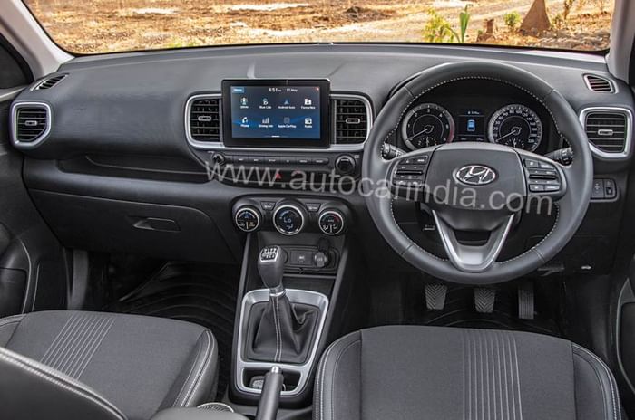 Hyundai Venue interior highlights detailed
