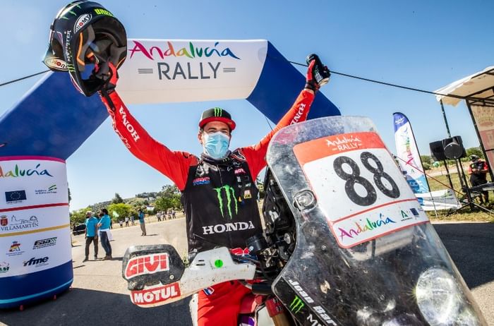 Hero MotoSports complete 2021 Andalucia Rally in top 5